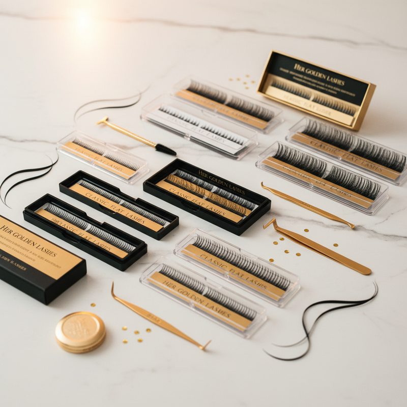 Her Golden Lashes - Lashes Collection